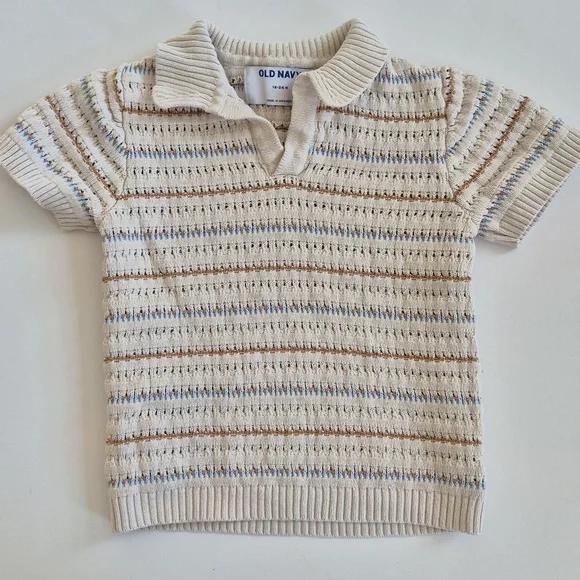 Old Navy Striped Knit Baby Set - Picture 6 of 8
